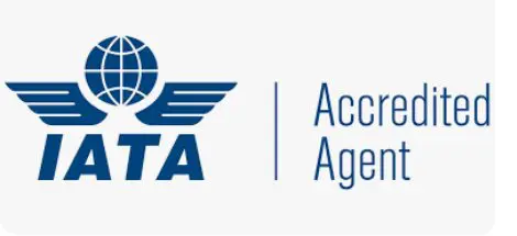 IATA Accredited Agent logo.