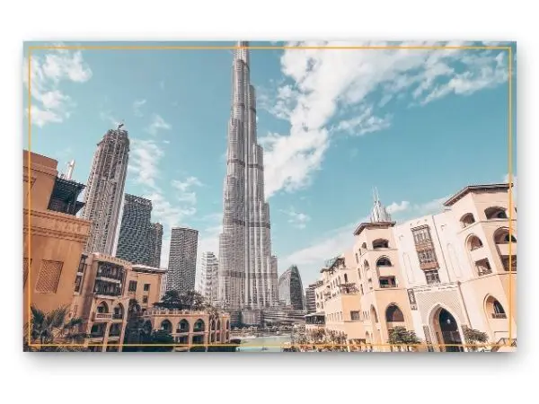 view of burj khalifa