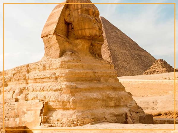 The Great Sphinx of Giza, Egypt.