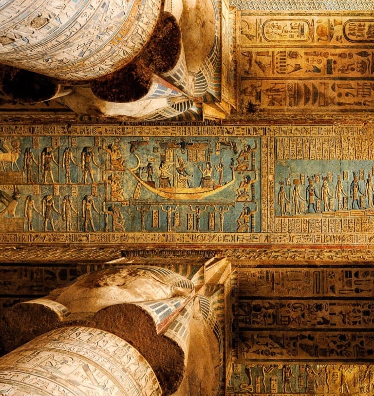 CEILING VIEW OF TEMPLE